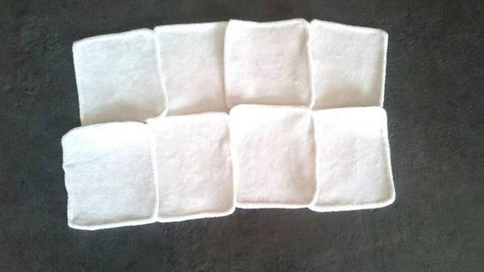 Women's baby washable wipes x12