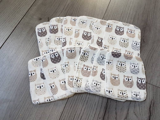 Women's baby washable wipes x12