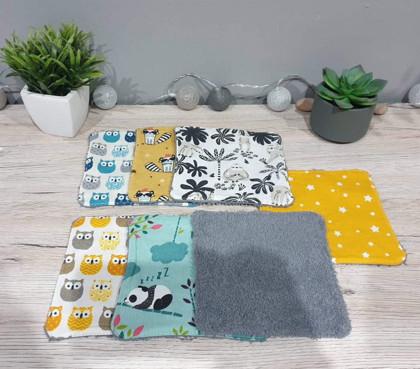 Washable wipes