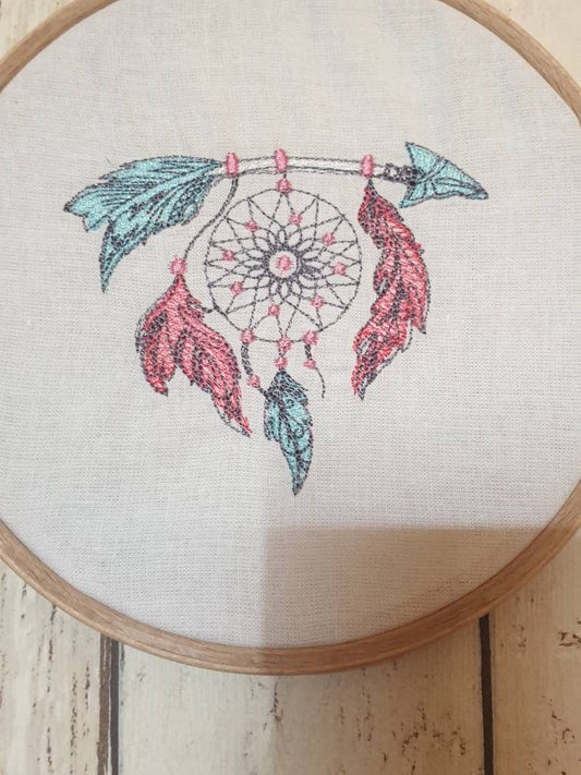 Dreamcatcher embroidery drum