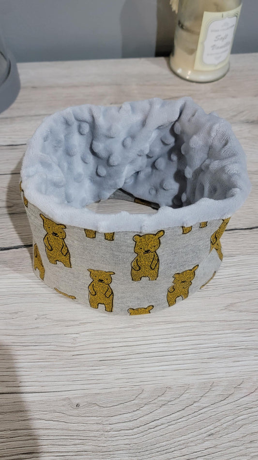 Baby scarf neck warmer snood
