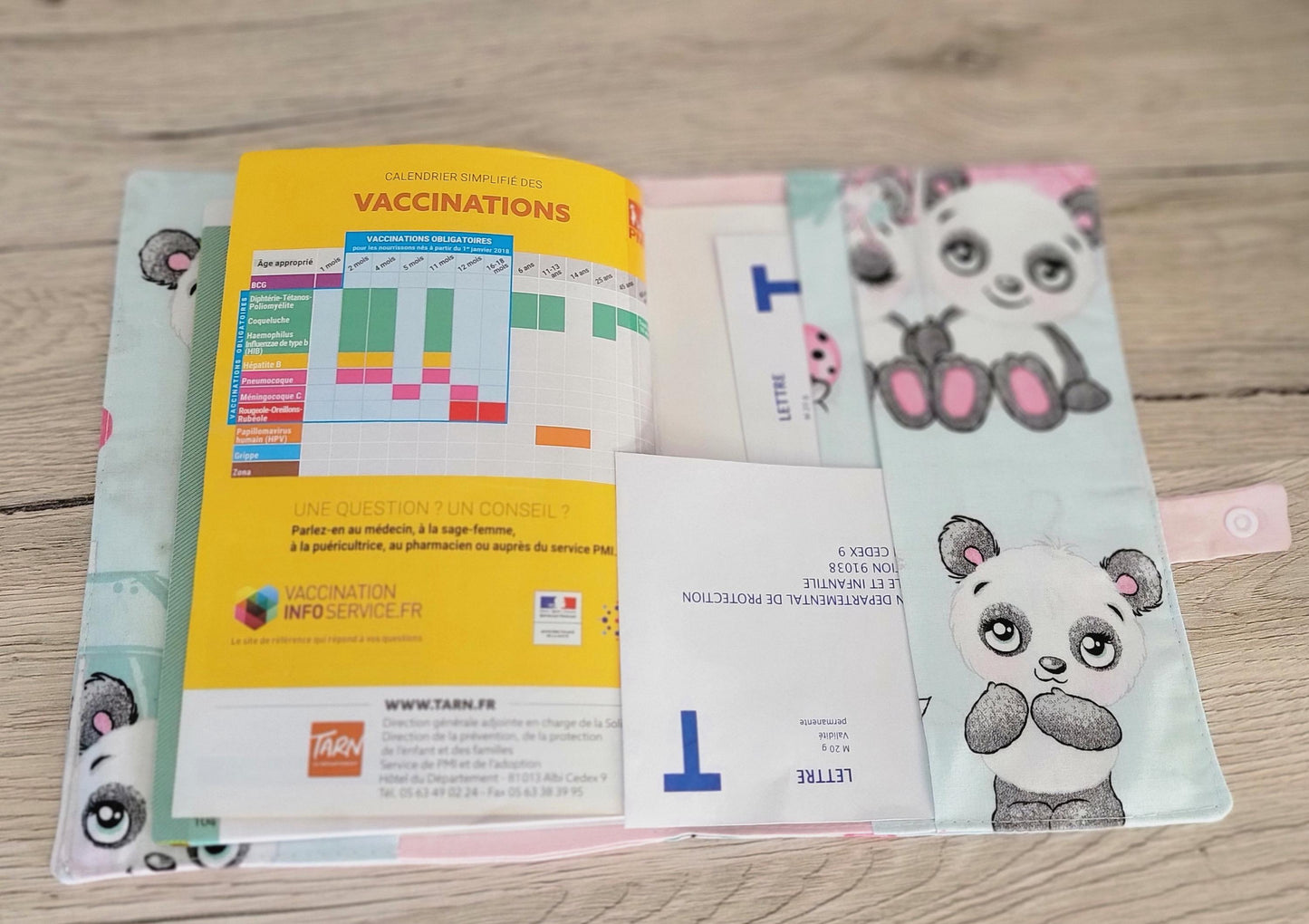 Protège carnet de santé