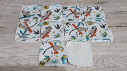 Lingettes lavable x 15