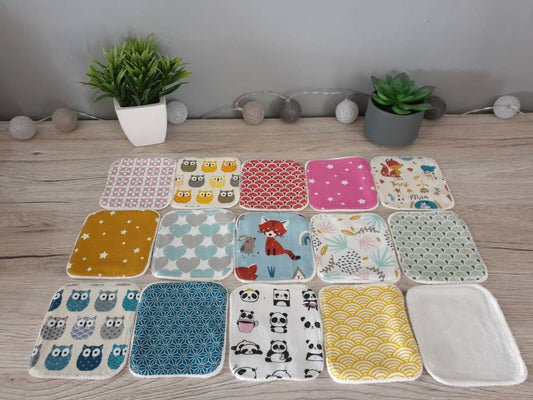 Bamboo washable wipes