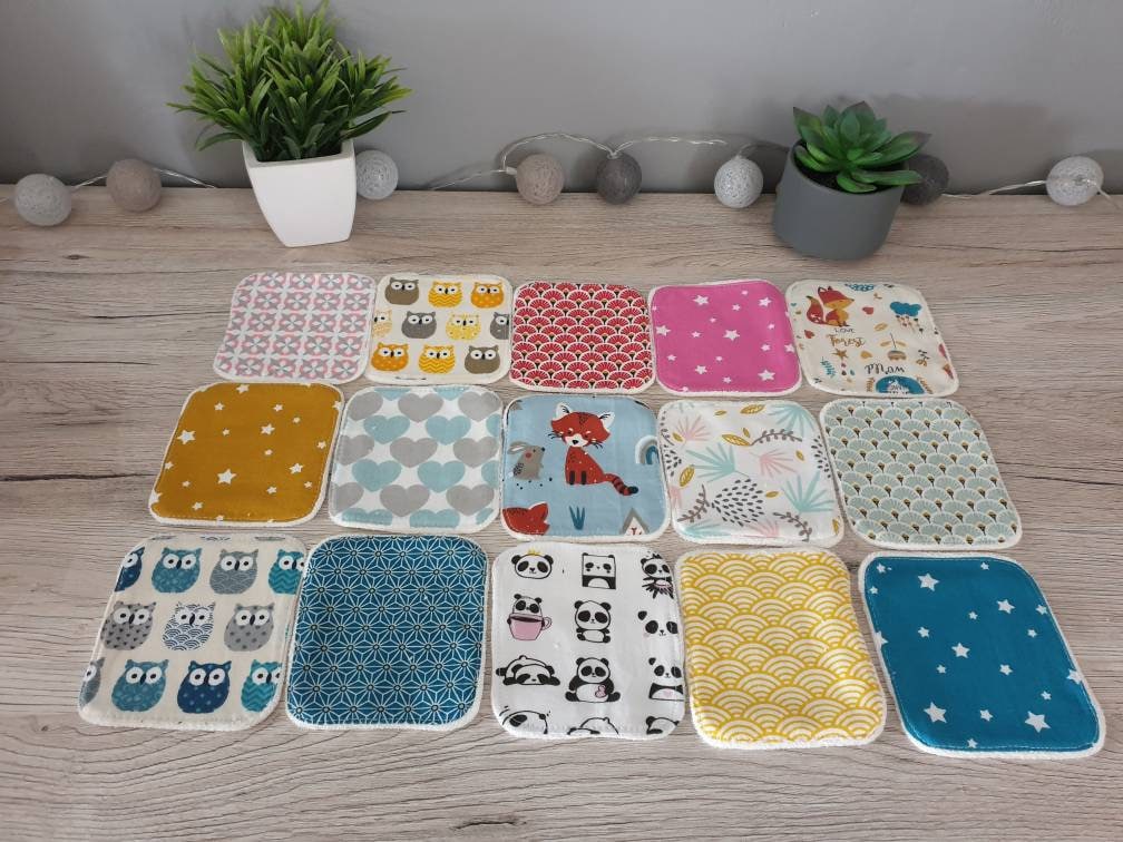 Bamboo washable wipes