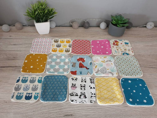Bamboo washable wipes