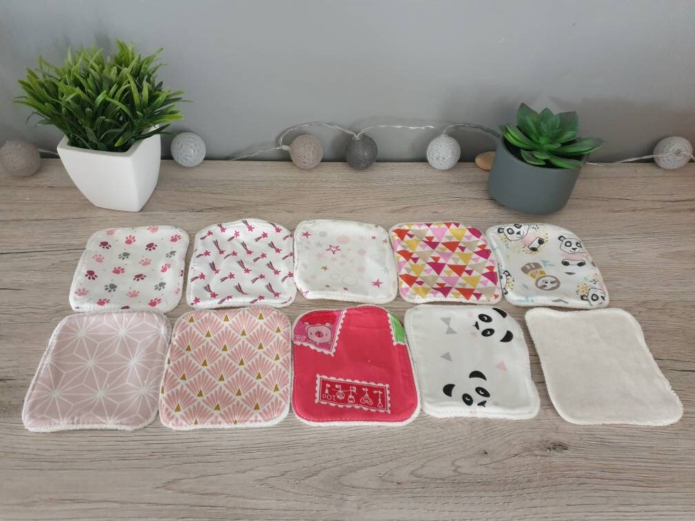 Washable wipes x10