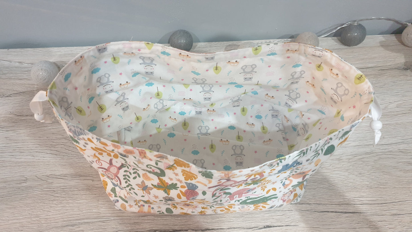 Basket for diapers or wipes